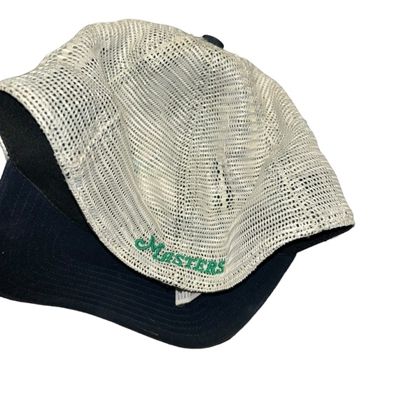 MASTERS NAVY MESH HAT AUGUSTA NATIONAL GOLF CLUB FITTED CAP M/L - Picture 3 of 4